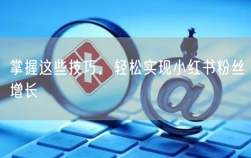 掌握这些技巧，轻松实现小红书粉丝增长
